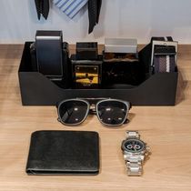 Porta Objetos Preto Organizador Multiuso de Acessórios Suporte para Trecos de Parede Organize Masutt