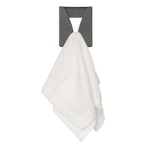 Kit 2 Pendurador de Toalha Cinza Porta Pano de Prato Suporte para Cozinha ou Banheiro Organize Masut