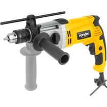 Furadeira Com Impacto FIV852 220v Vonder 850w 2 Velocidades Com Chave Mandril 1/2' Limitador E Punho