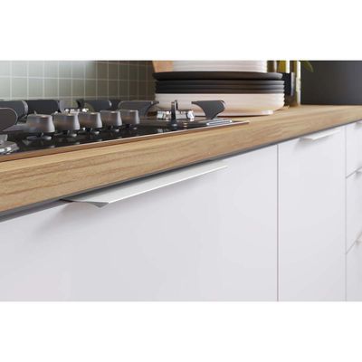 Kit Cozinha Modulada 7 Peças Marquesa (3Aéreos+3Balcões+1Paneleiro) C6P87 Nature/Verde - Nesher