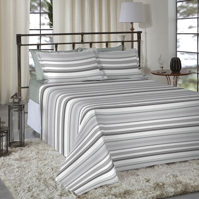 Jogo de Cama King Size 200 fios Nova América - João (7581)