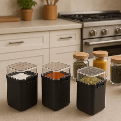 Kit 24 Saleiros Porta Temperos Pimenteiro de Mesa 70ml para Restaurante Bar Lanchonete Coza