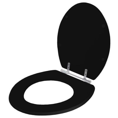 Assento Sanitário Fiore Preto Para Vaso Incepa