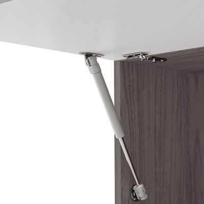 Armário Aéreo 70cm Porta Basculante Lina K02 Gris - Mpozenato