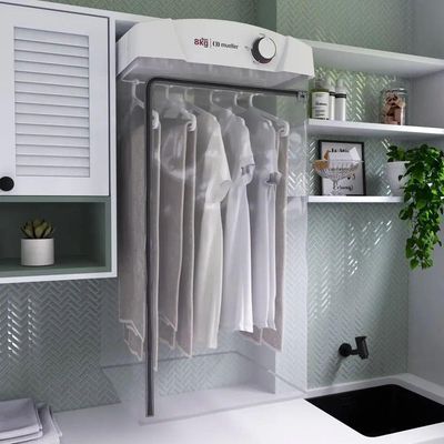 Secadora Mueller Sun 8 Kg Design Moderno 6 Cabides Branco 110V