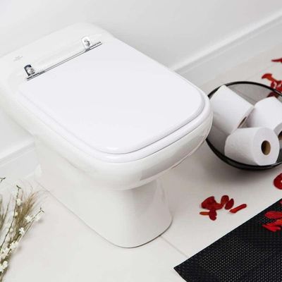Assento Sanitário Poliéster Tivoli Branco Para Vaso Ideal Standard