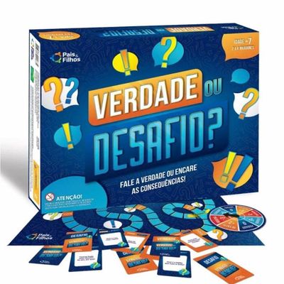 Jogo Verdade Ou Desafio - Pais E Filhos