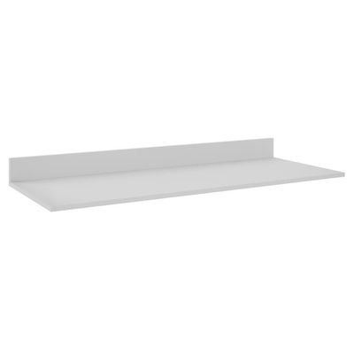 Balcão Gabinete Para Pia Com Tampo 160cm Arkansas Branco - Lumil