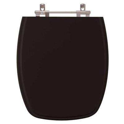 Assento Sanitário Stylus Preto Para Vaso Celite