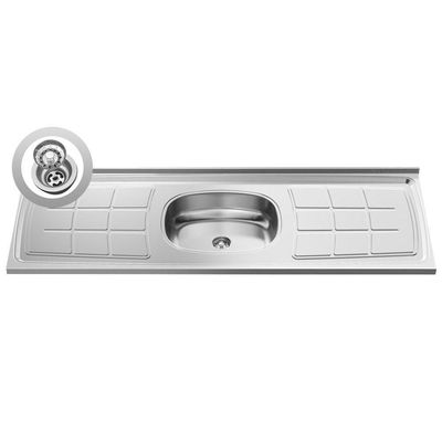 Armário Aéreo Argélia E Balcão Gabinete Com Pia Inox Marrocos 150cm Preto - Lumil Móveis