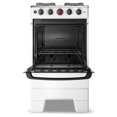 Fogão Esmaltec 4 Bocas Ideal Super  Acendimento Automático Branco Bivolt F4IAB4121BR