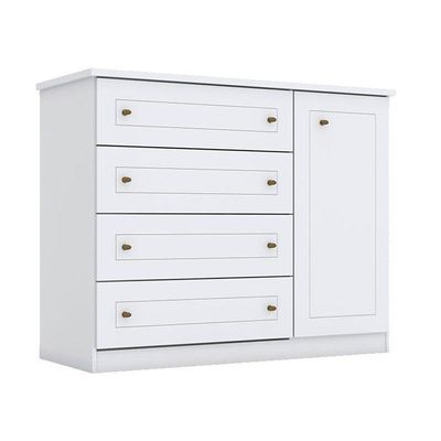 Cômoda Infantil Nova York Branco Hp - Henn