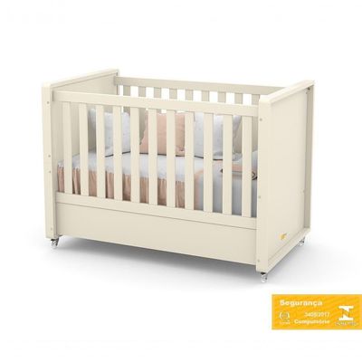 Berço Americano Tutto New Off White Com Colchão Gazin - Matic