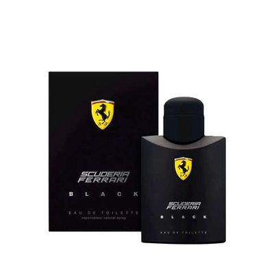 Ferrari Scuderia Ferrari Black Eau De Toilette - Perfume Masculino 125ml