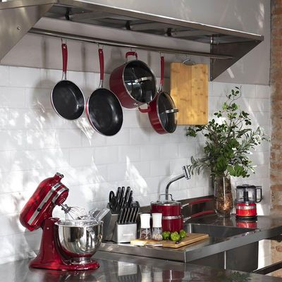 Batedeira Stand Mixer 220v Kitchenaid Vermelha