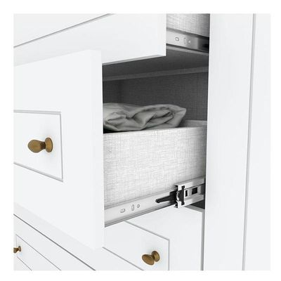 Guarda Roupa Casal Nova York 6 Portas Branco Hp - Henn