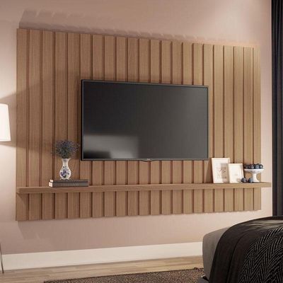 Painel Para Tv Link 2.0 Castanho - Hb Móveis