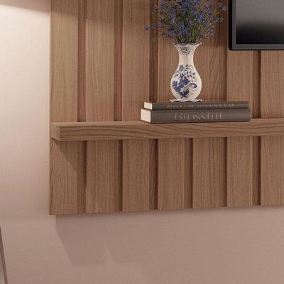 Painel Para Tv Link 2.0 Castanho - Hb Móveis