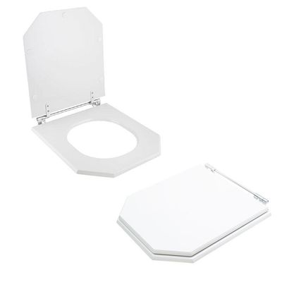 Tampa Vaso Sanitário Poliester Acrilico Atrium Branco Para Bacia Incepa