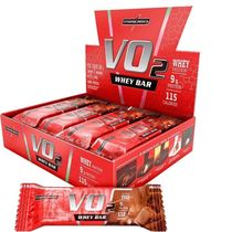 Vo2 Slim Protein Bar Caixa 12 Unidades Sabor Chocolate