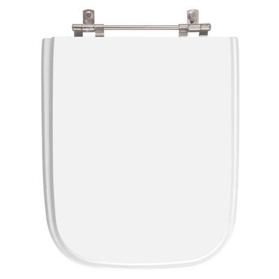 Assento Sanitário Em Mdf Tivoli Branco Para Bacia Ideal Standard