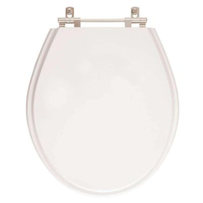 Assento Sanitário Poliester Studio Branco Para Bacia Deca