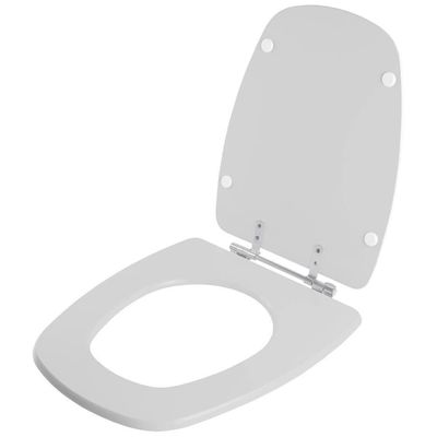 Assento Sanitário Monte Carlo Cinza Real (cinza Claro) Para Vaso Deca