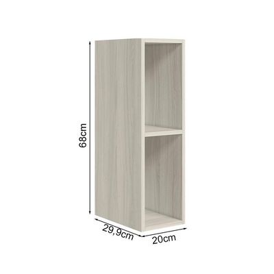 Armario Aereo Nicho Mdf 20 Cm Kali 12199 Bianco Toq Nicioli