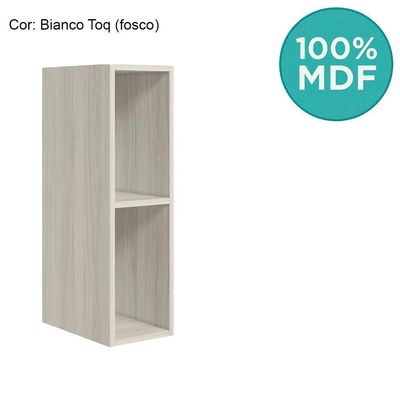 Armario Aereo Nicho Mdf 20 Cm Kali 12199 Bianco Toq Nicioli