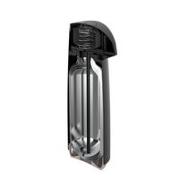 Garrafa Térmica Tramontina Exata Em Plástico Preto Com Ampola De Vidro 1,8 L