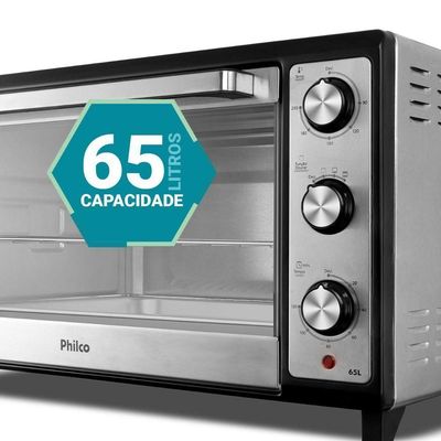 Forno Elétrico Philco 65 Litros PFE65 Preto 220V