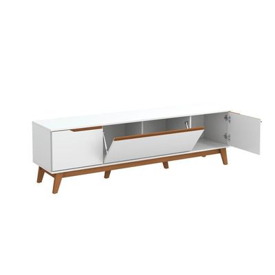 Rack Kappesberg 3 Portas Branco 180cm