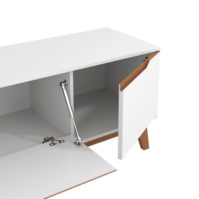 Rack Kappesberg 3 Portas Branco 180cm