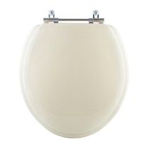 Assento Sanitário Almofadado Parati Bege Claro Para Vaso Logasa