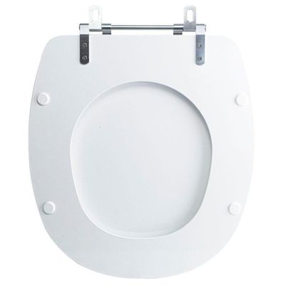 Tampa Vaso Sanitário Madeira Laqueada Loren One Branco Para Bacia Lorenzetti