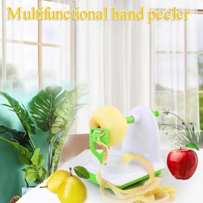 Descascador De Frutas E Legumes Manual Maçã Batata Mesa-bancada Manivela - Luxo