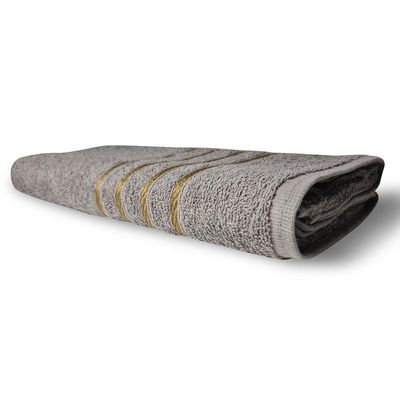 Toalha Para Lavabo Montreal Beka 330 G-m² 45x70 Cm Cinza