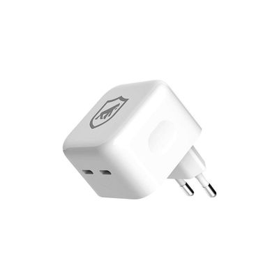 Carregador Turbo Duplo Tipo C + 2un Cabo Thunder 65w 2 Em 1 Tipo C - 1m - Gshield