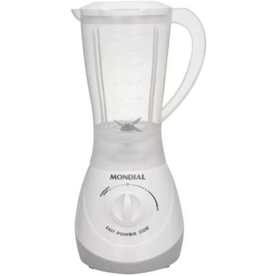 Liquidificador Mondial Easy Power 550w 2 Velocidades L-550 Branco 220V