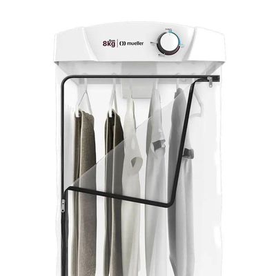 Secadora Mueller Sun 8 Kg Design Moderno 6 Cabides Branco 220V