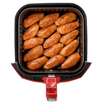Fritadeira Eletrica Air Fryer Mondial 4 Litros AFN40 Vermelho/inox 220V
