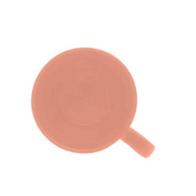 Xícara Para Café De Porcelana Empilhável 90 Ml Collor Rosa