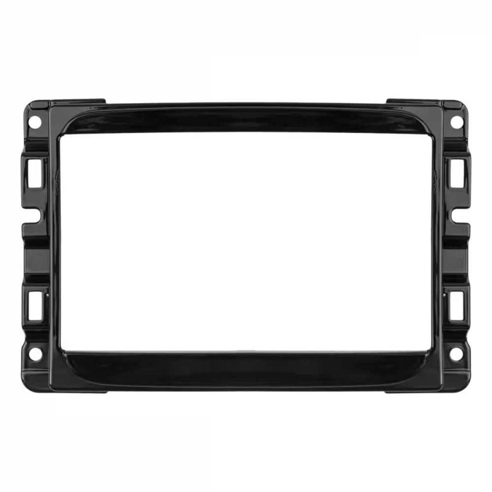 Central Multimídia 2 Din Mp5 Fiat Uno Câmera Moldura Bp