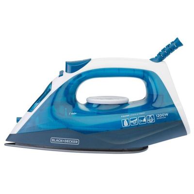 Ferro De Passar A Vapor Black Decker FX2150 Branco Com Azul - 110V