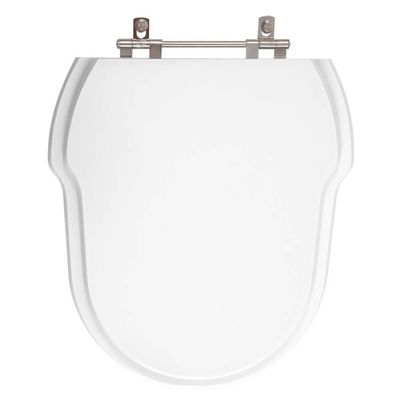 Tampa De Vaso Em Mdf Hampton Branco Para Bacia Incepa