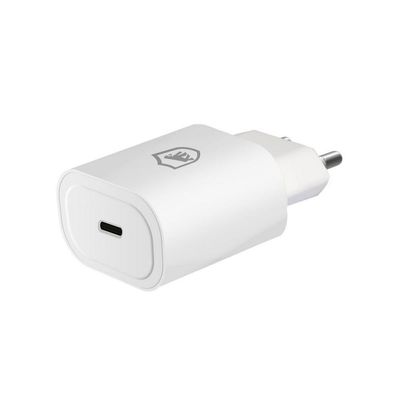 Carregador Turbo Tipo C - Qc 3.0 - Até 25w - Branco - Gshield