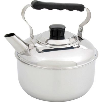 Chaleira Tradicional Aço Inox 2 Litros Domama Prime