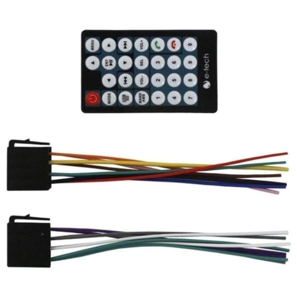 Central Multimídia 2 Din Carplay Android Auto Siena El Moldura + Câmera