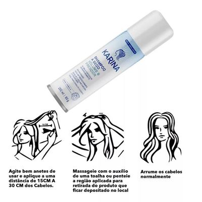 Karina Shampoo A Seco Revitalisante 150mls