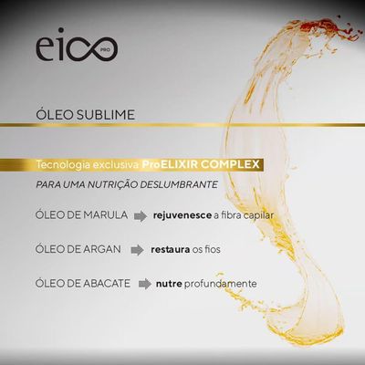 Eico Pro óleo Sublime - Máscara Nutritiva 300g